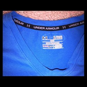 Under Armour Charged Cotton V-Neck T-Shirt XL